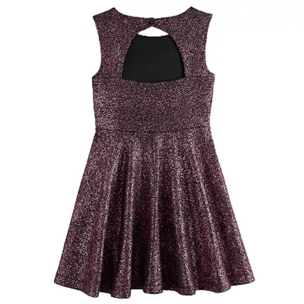 ✨✨💜💖Descendants 3 skater dress from Disney's D-Signed L 14/16 ✨💜💖